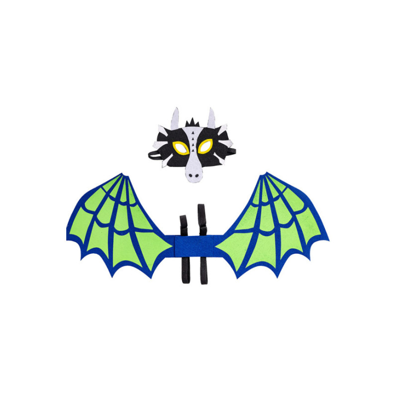 Dětská sada  draka plstěná